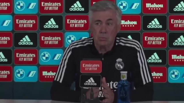 Rueda de prensa de Ancelotti en la previa de visitar al Rayo Vallecano