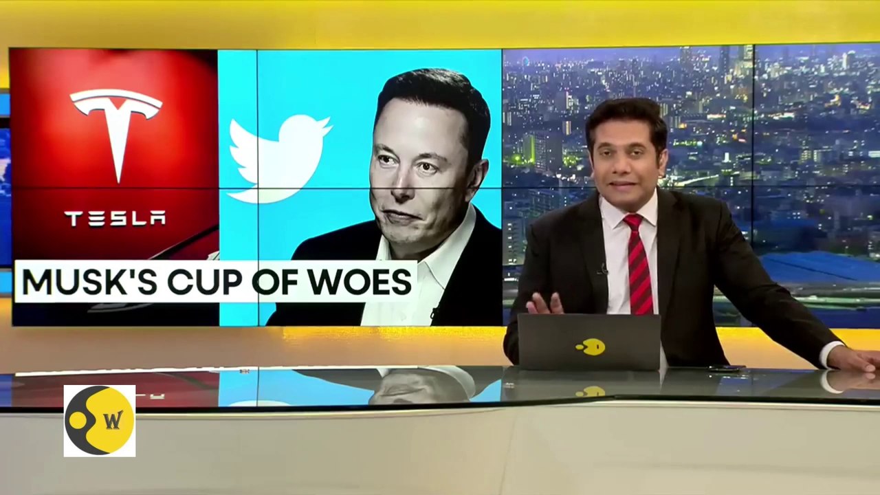 Twitter trouble: Elon Musk's Tesla's shares go down by 35% | Latest News || WORLD TIMES NEWS