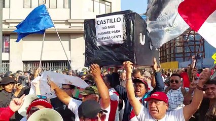 Thousands march in Peru calling for president's resignation
