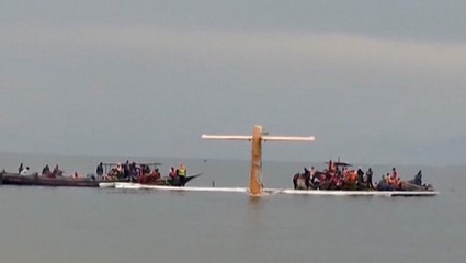 Rescuers search for plane crash survivors