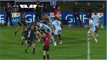 PRO D2 - Résumé US Montauban-Rugby Club Massy Essonne: 25-12 - J10 - Saison 2022/2023