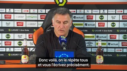 PSG - Galtier : "Il y a une certaine appréhension avant la Coupe du Monde"