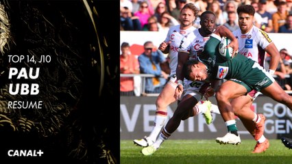 Le résumé de Pau / Bordeaux-Bègles - Top 14 (10ème journée)