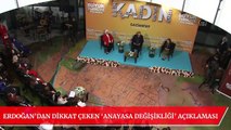 Erdoğan’dan dikkat çeken ‘anayasa değişikliği’ açıklaması: “Başörtüsünü sağlama alırken…”