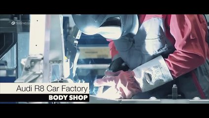 Audi R8 Production Line  Inside Germany's Best Supercar Factory