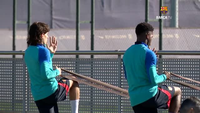 Un Barça ya sin Piqué prepara el último partido de liga antes del parón del Mundial