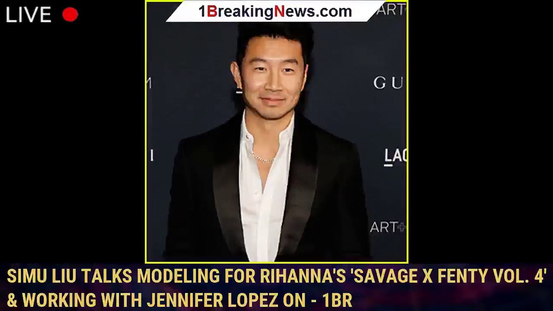 Simu Liu Goes Shirtless to 'Savage X Fenty Vol. 4 Show' Premiere – Footwear  News