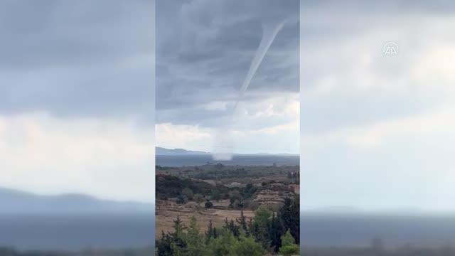 Datça açıklarında hortum oluştu (4)