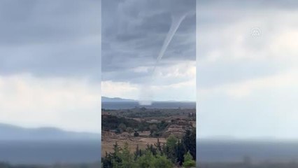 Datça açıklarında hortum oluştu (4)