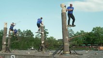 Showing off their chops at the Lumberjack World Championships