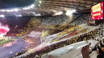 Derby Roma-Lazio, lo spettacolo delle curve - Video