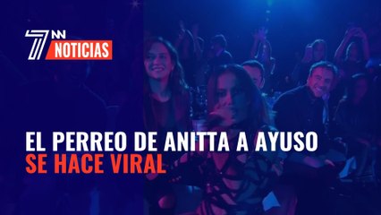 El baile de Anitta a Isabel Diaz Ayuso se hace viral