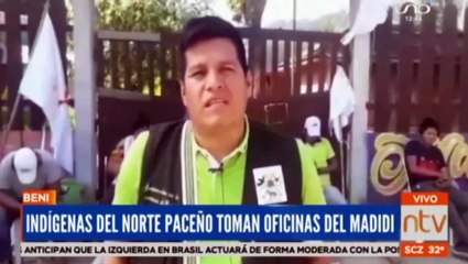 Indígenas del norte paceño tomaron las oficinas del Parque Madidi
