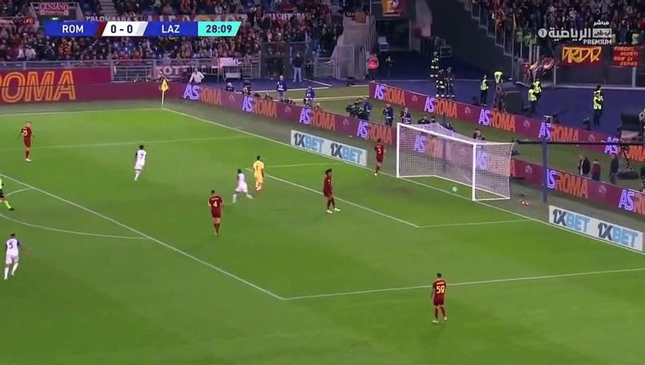 هدف فوز لاتسيو علي روما (1-0) الدوري الايطالي