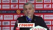 Genesio : « Un point un peu miraculeux » - Foot - L1 - Rennes