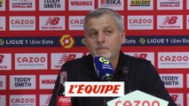 Genesio : « Un point un peu miraculeux » - Foot - L1 - Rennes
