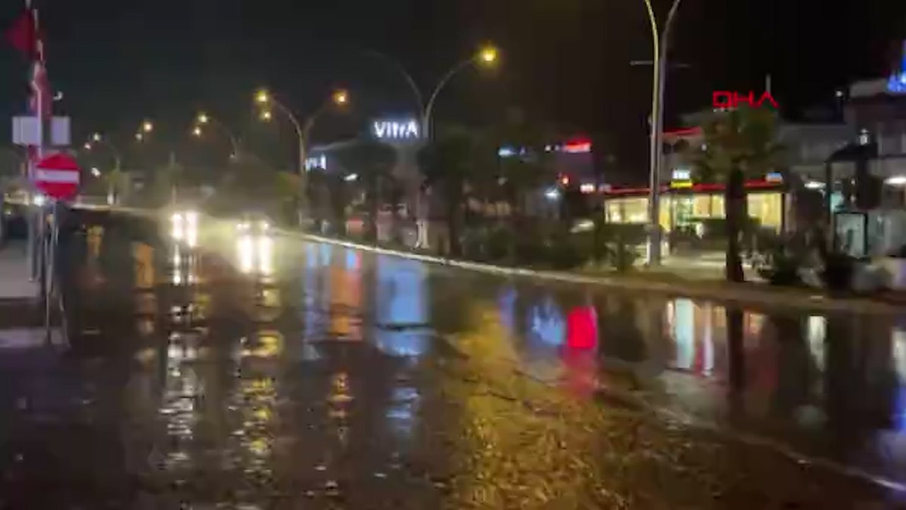 Muğla’da sağanak
