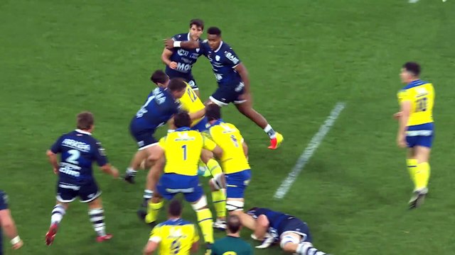 TOP 14 - Essai de Samuel EZEALA (ASM) - ASM Clermont - Aviron Bayonnais - Saison 2022:2023