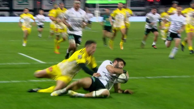 TOP 14 - Essai de Joris JURAND (CAB) - CA Brive - Stade Rochelais - Saison 2022:2023