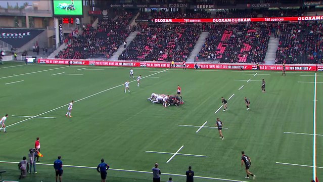 TOP 14 - Essai de Yanis CHARCOSSET (LOU) - LOU Rugby - Castres Olympique - Saison 2022:2023