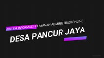 Aplikasi Sistem informasi Desa Pancur Jaya & Layanan Surat Online