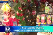 Arrancó campaña navideña en el Centro de Lima: comerciantes esperan aumentar sus ventas
