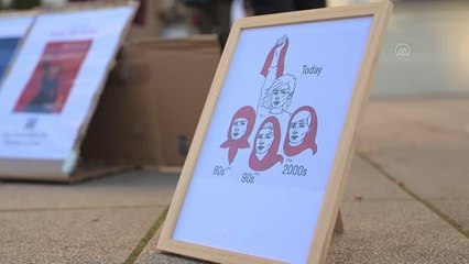 Polonya'da İran'daki protestolara destek gösterisi