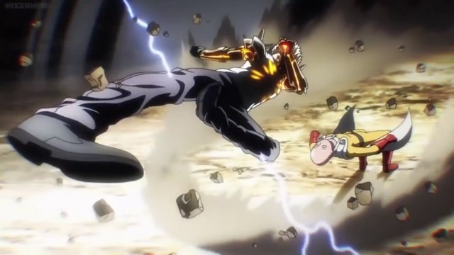 Saitama vs Genos Fight One Punch Man (60FPS)