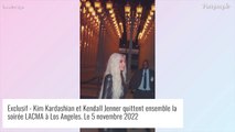Kim Kardashian très exy en look 100% cuir et moulant, Kendall Jenner en transparence
