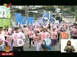 Miranda | Realizan Bailocaminata Rosa en contra el cáncer de mama en Carrizal