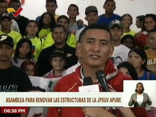 JPSUV realiza asamblea para renovar las estructuras de bases en Apure