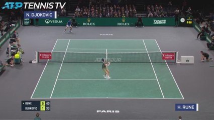 Rune shocks Djokovic to win Paris Masters