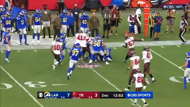 Tampa Bay Buccaneers vs. Los Angeles Rams Full Highlights 2nd QTR _ NFL Week 9_ 2022