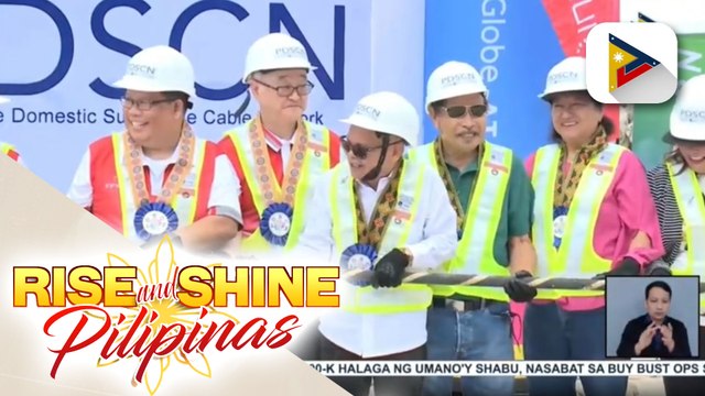 Philippine Submarine Fiber Cable Network, dumating na sa Cebu; $150-M, inilaang pondo para sa submarine cable
