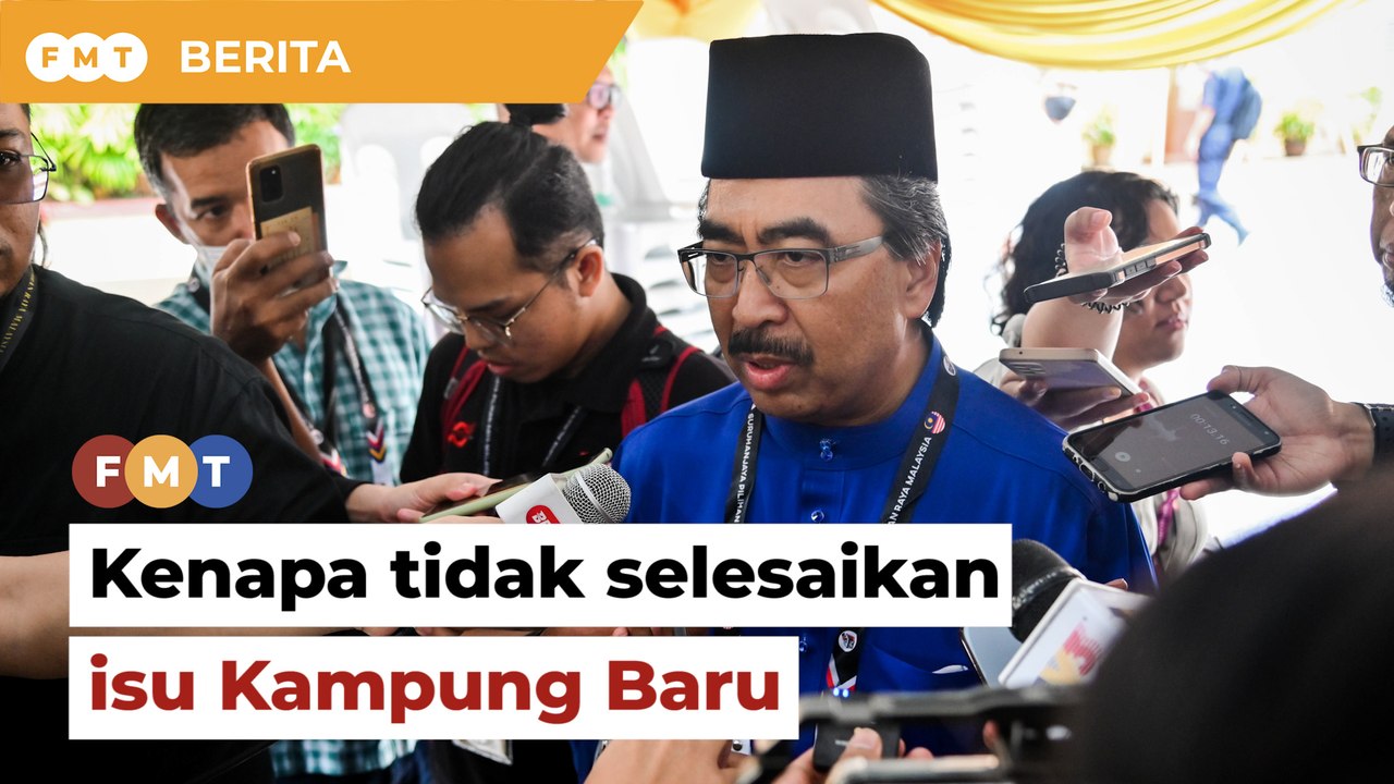 Kenapa Khalid tidak selesaikan isu Kampung Baru, kata Johari