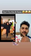  Don't try this at home ️| बोला रहा था मत कर | idiot people 