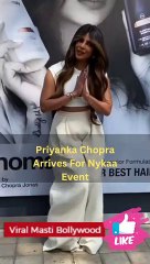 Priyanka Chopra Arrives For Nykaa Event In Mumbai