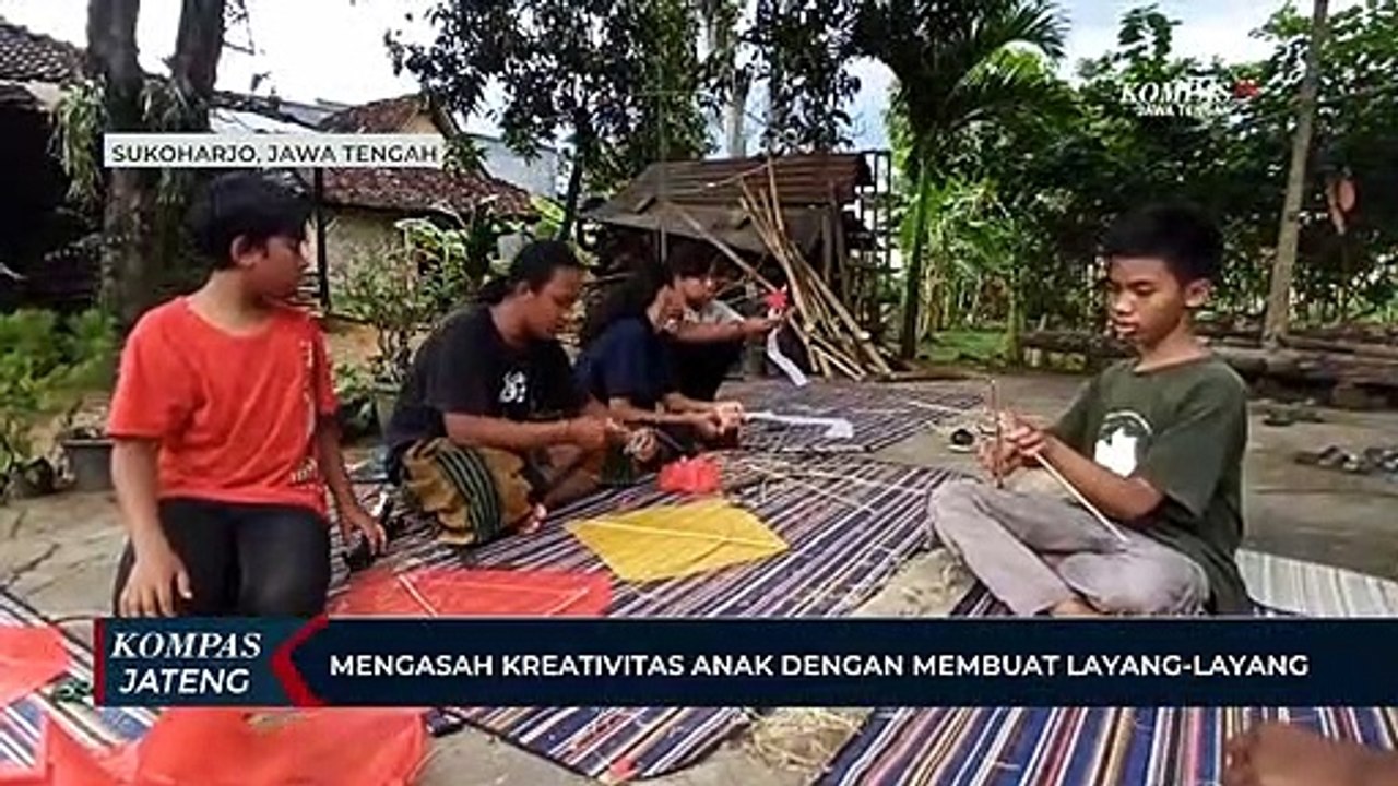 Mengasah Kreativitas Anak dengan Membuat Layang...