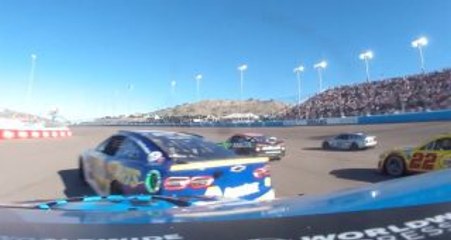 Ross Chastain, Chase Elliott in-car of mid-race spin at Phoenix