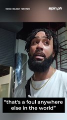 'Played a lot of basketball, and that's a foul anywhere else in the world...' 