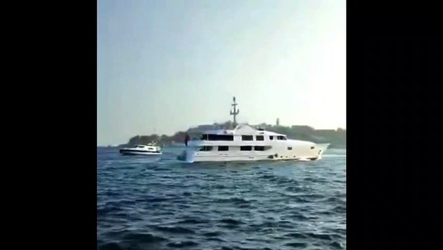 Ali Mahir Başarır görüntüleri paylaştı: Erdoğan 'yüzen saray'ında vatandaş simit hesabında