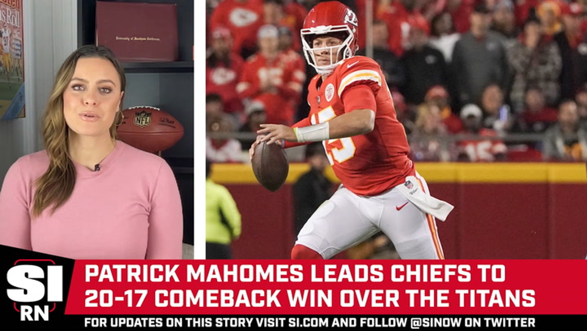 Chiefs vs. Titans: Patrick Mahomes leads Kansas City to Super Bowl