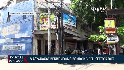 Masyarakat Berbondong Bondong Beli Set Top Box