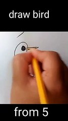 Drawing tips drawing with number