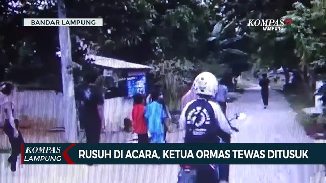 Ketua Ormas Tewas Ditusuk Usai Rusuh di 3 Lokasi Acara, Istri Tersangka: Suami Saya Membela Diri