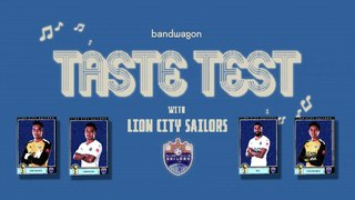 Lion City Sailors FC react to Singaporean Music : Bandwagon Taste-Test