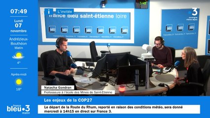 Cop 27 : Natacha Gondran, professeur à l'Ecole des  Mines de Saint-Etienne