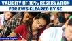 Supreme Court uphelds the constitutional validity of EWS Quota| Oneindia News *News