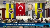 Fenerbahçe Yüksek Divan Kurulu'nda gergin anlar, Uğur Dündar çileden çıktı: Görevlileri çağıracağım!