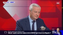 Bruno Le Maire sur l'inflation:  